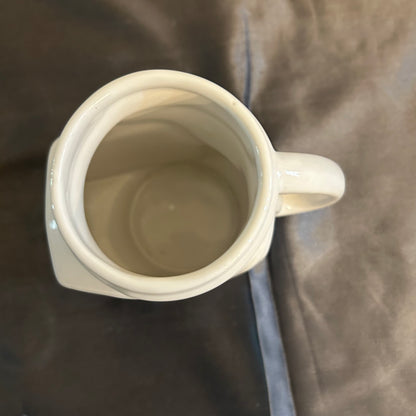 White Golfer Mug