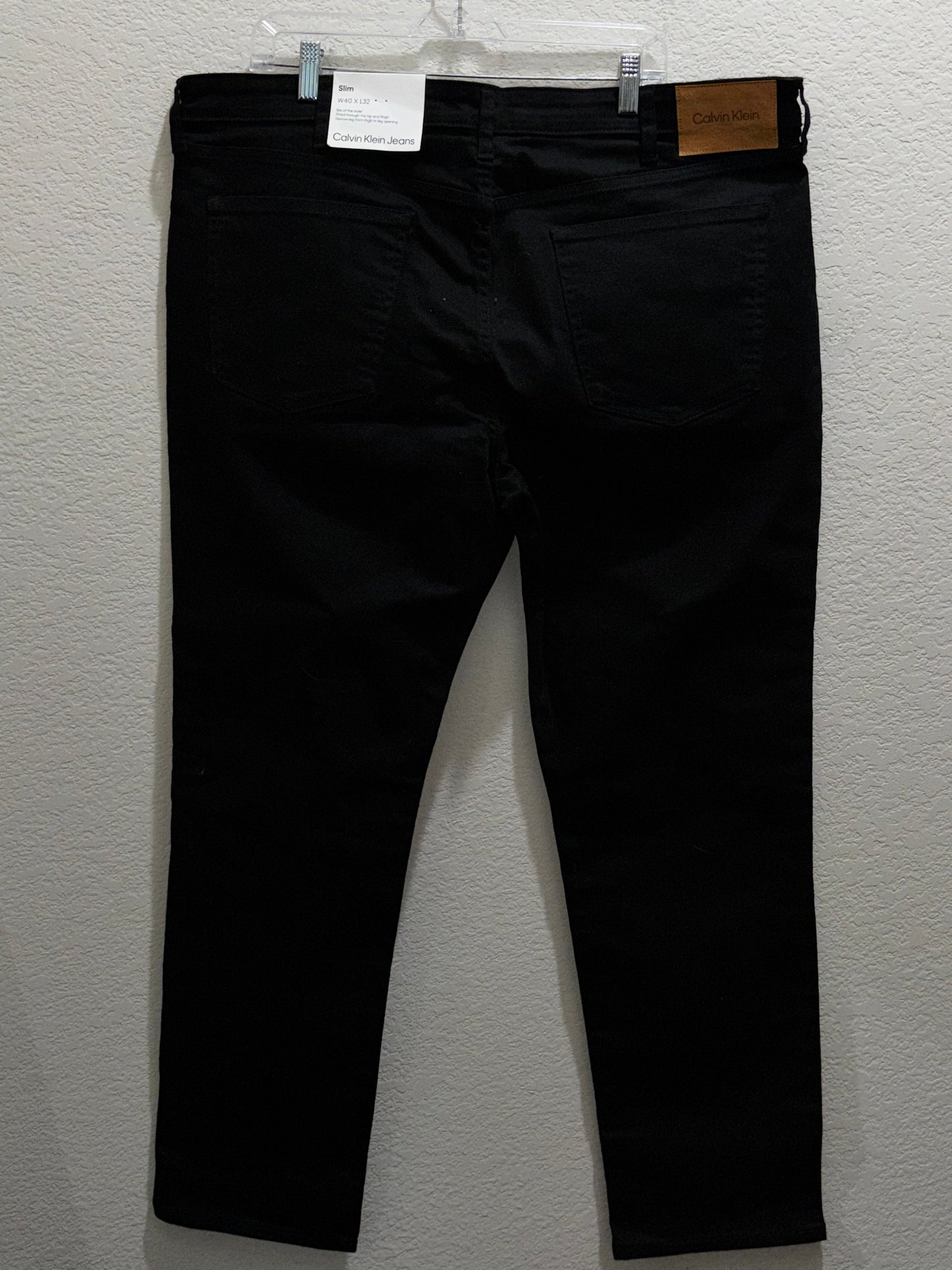 Calvin Klein Black Denim Jeans Men’s size 40