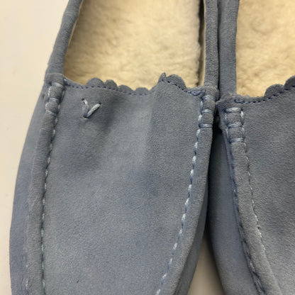 Vionic Gray Loafers w/ Cream Fur Soles size 9