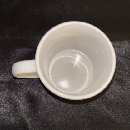 White and red ceramic mug “To me you are PAW – FECT”