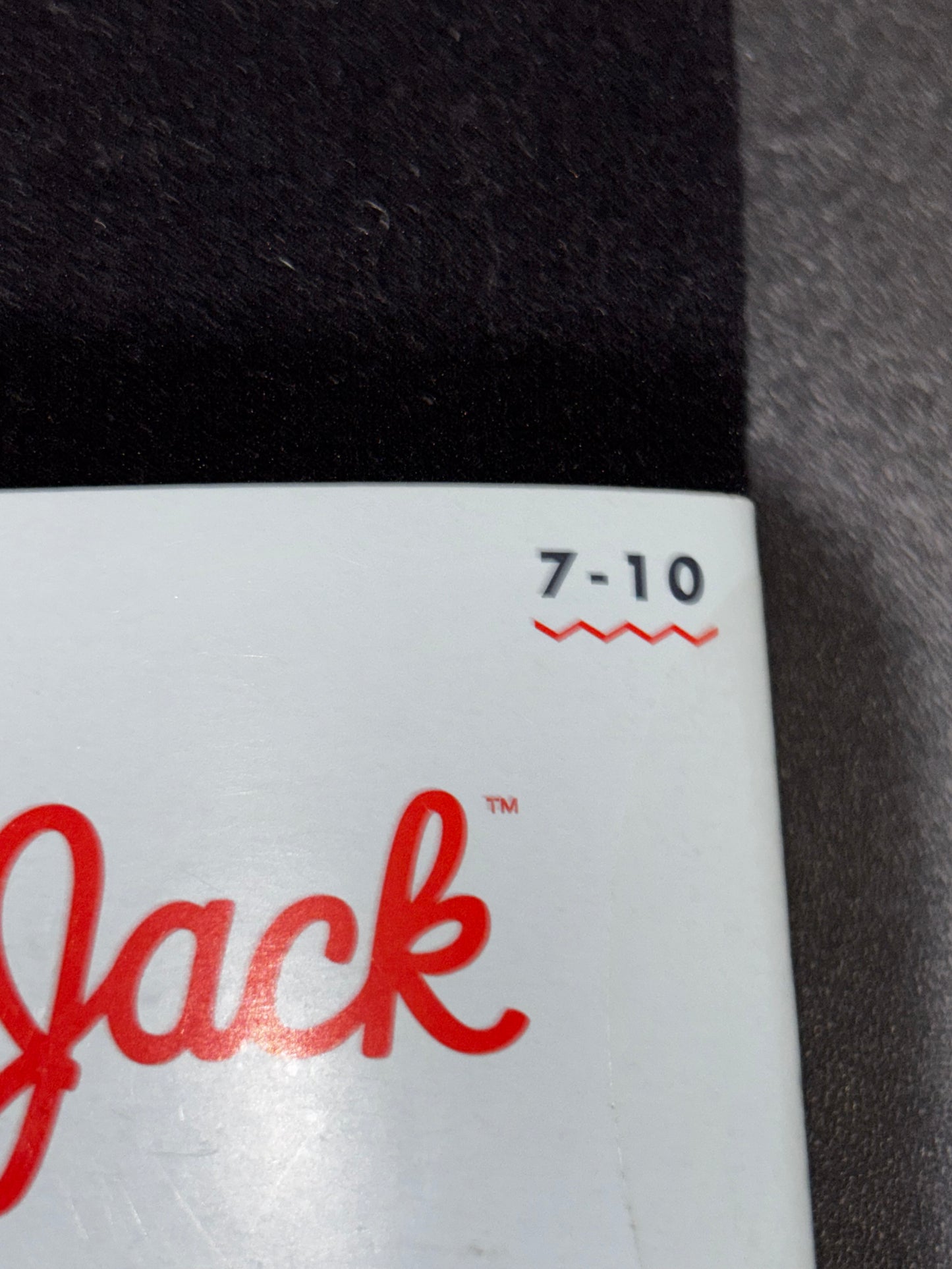 Cat and Jack Girls Black Tights size 7-10