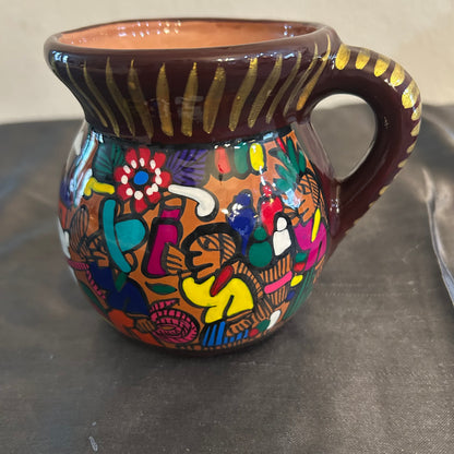 Mug Mexican Colorful Handmade 12oz