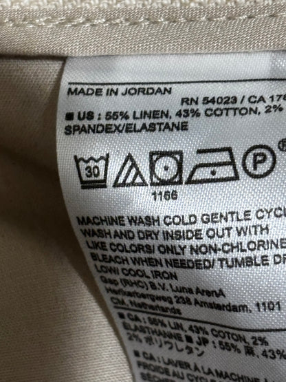 Banana Republic Women’s Tan Linen Blend Shorts size 12