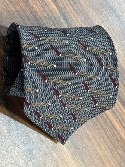Bill Blass Black Label Tie 100% Silk 59”