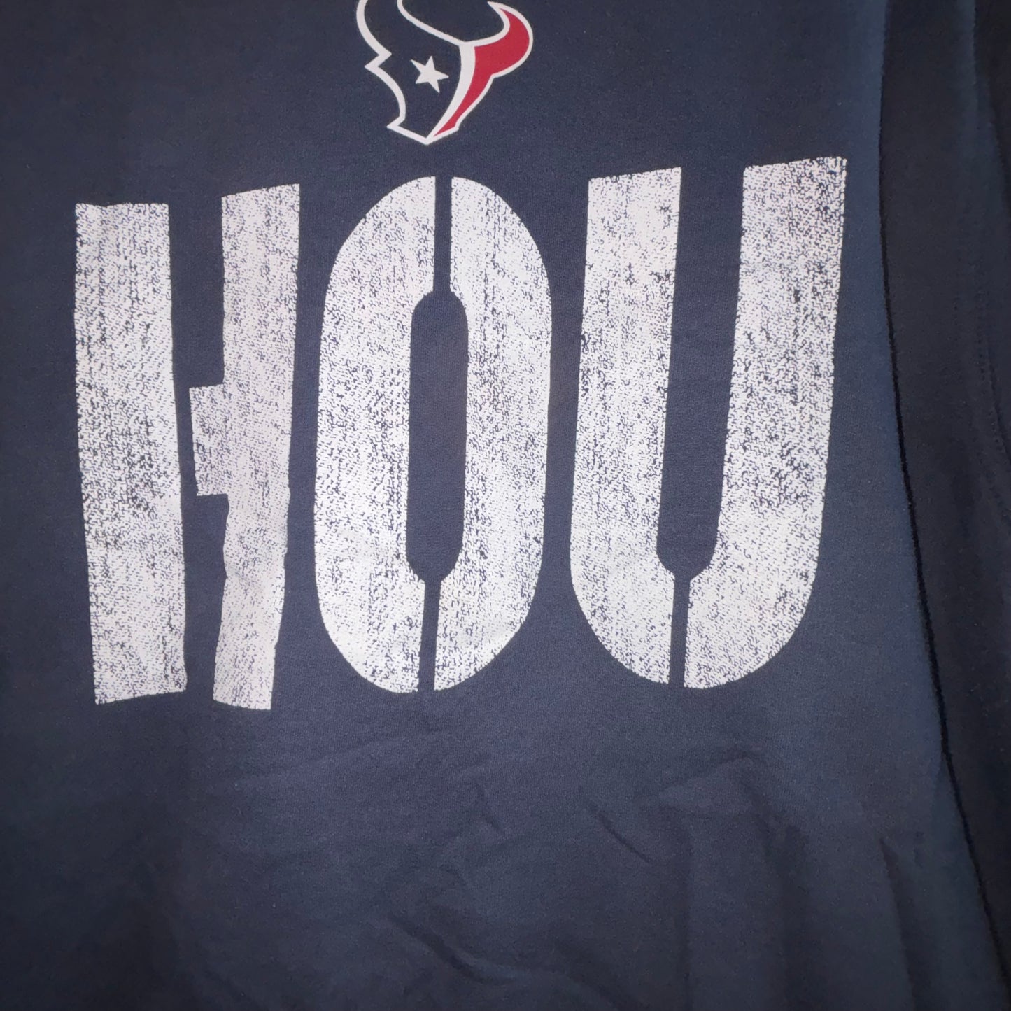 NFL Houston Texans Blue Sweatshirt size medium