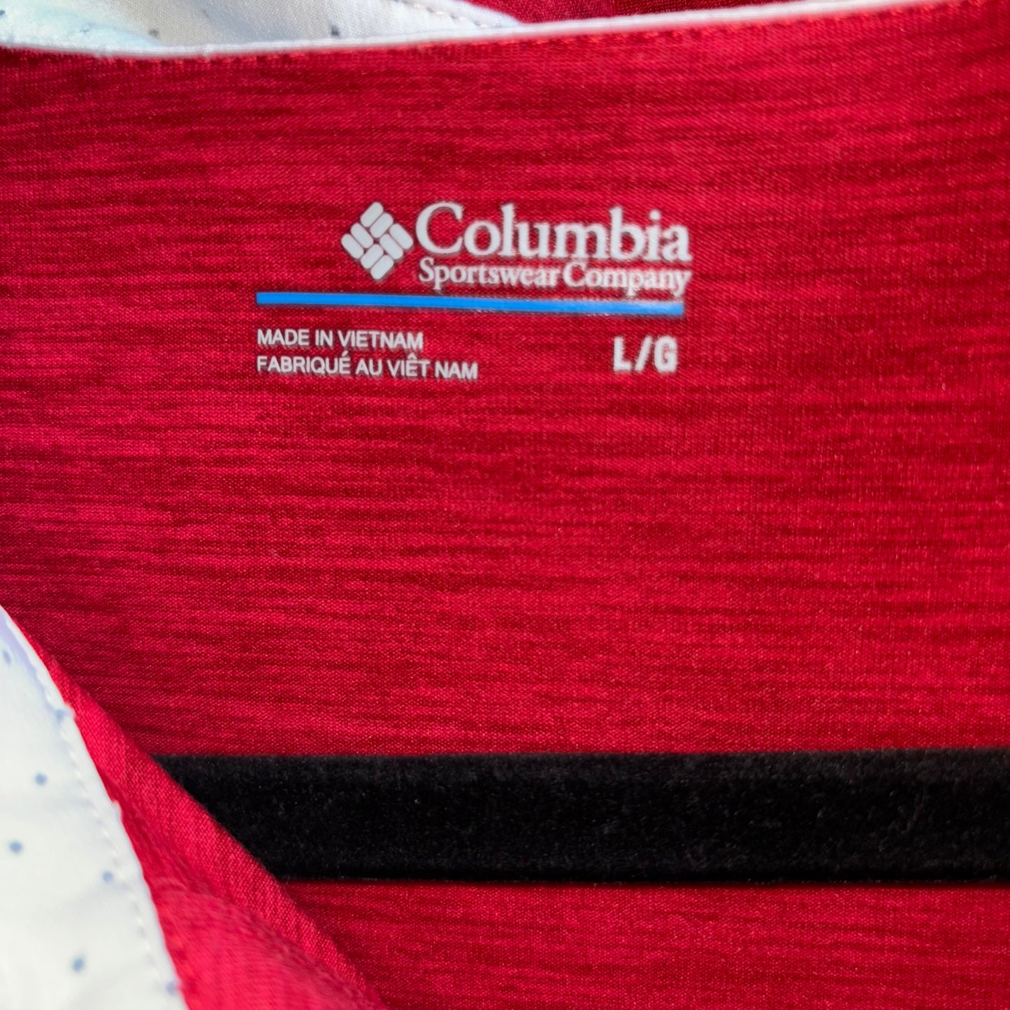 Oklahoma University Red Polo Shirt by Columbia size large
