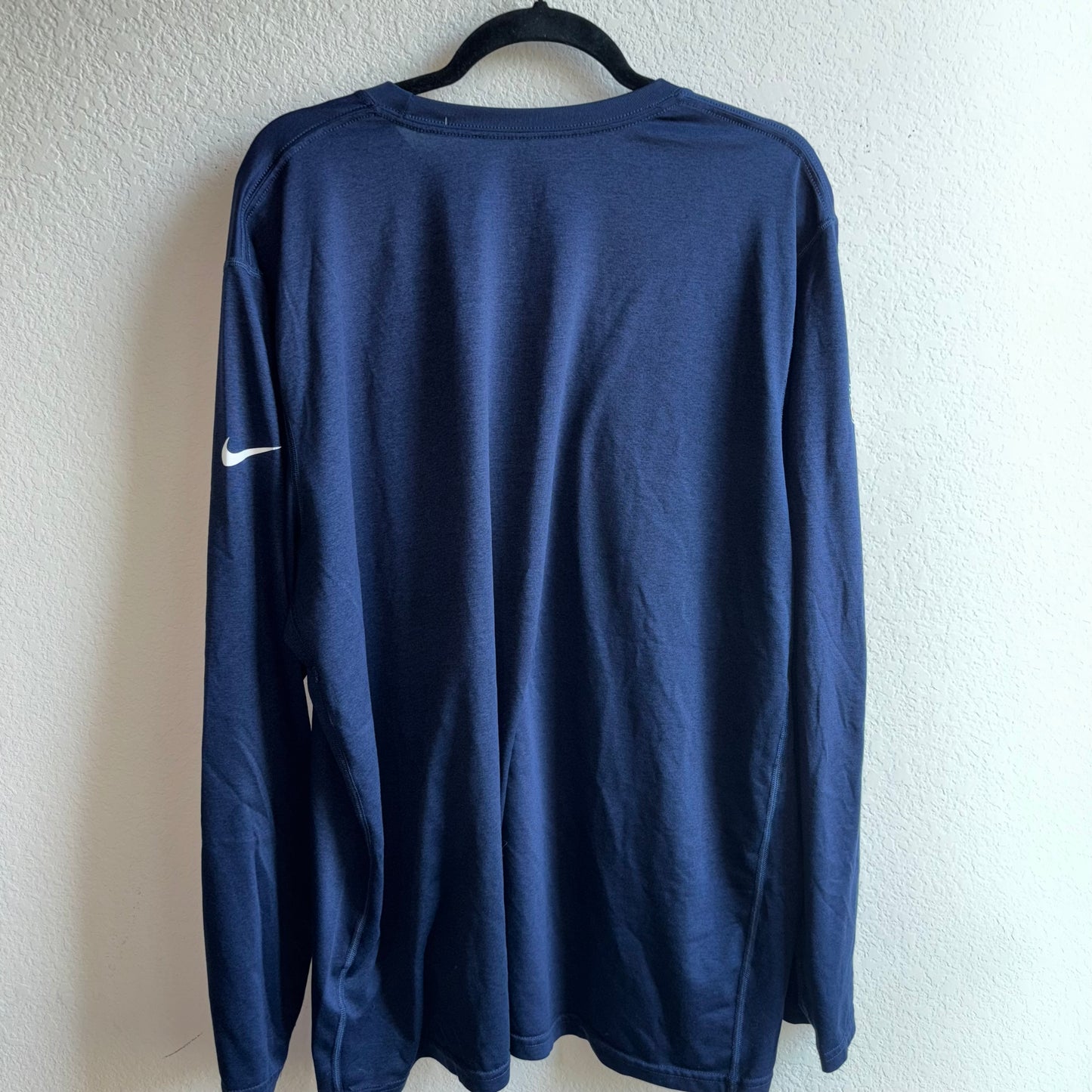 NFL Nike Dri-Fit Dallas Cowboys 2XL Blue Long Sleeve Shirt