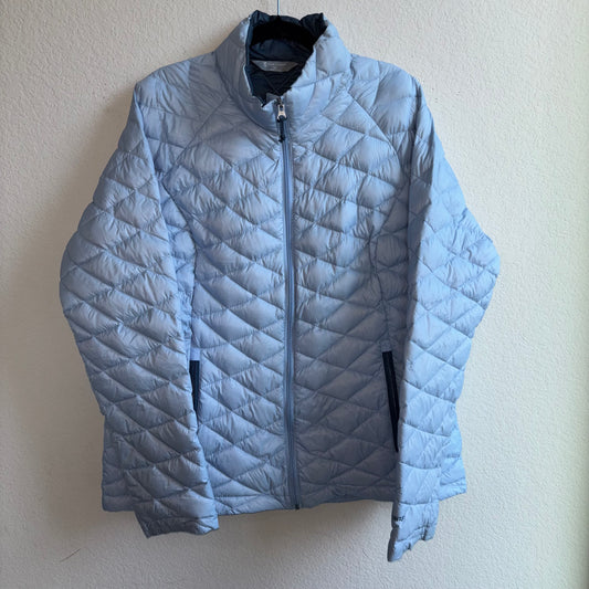 Free country light, blue puffer jacket women’s size XL