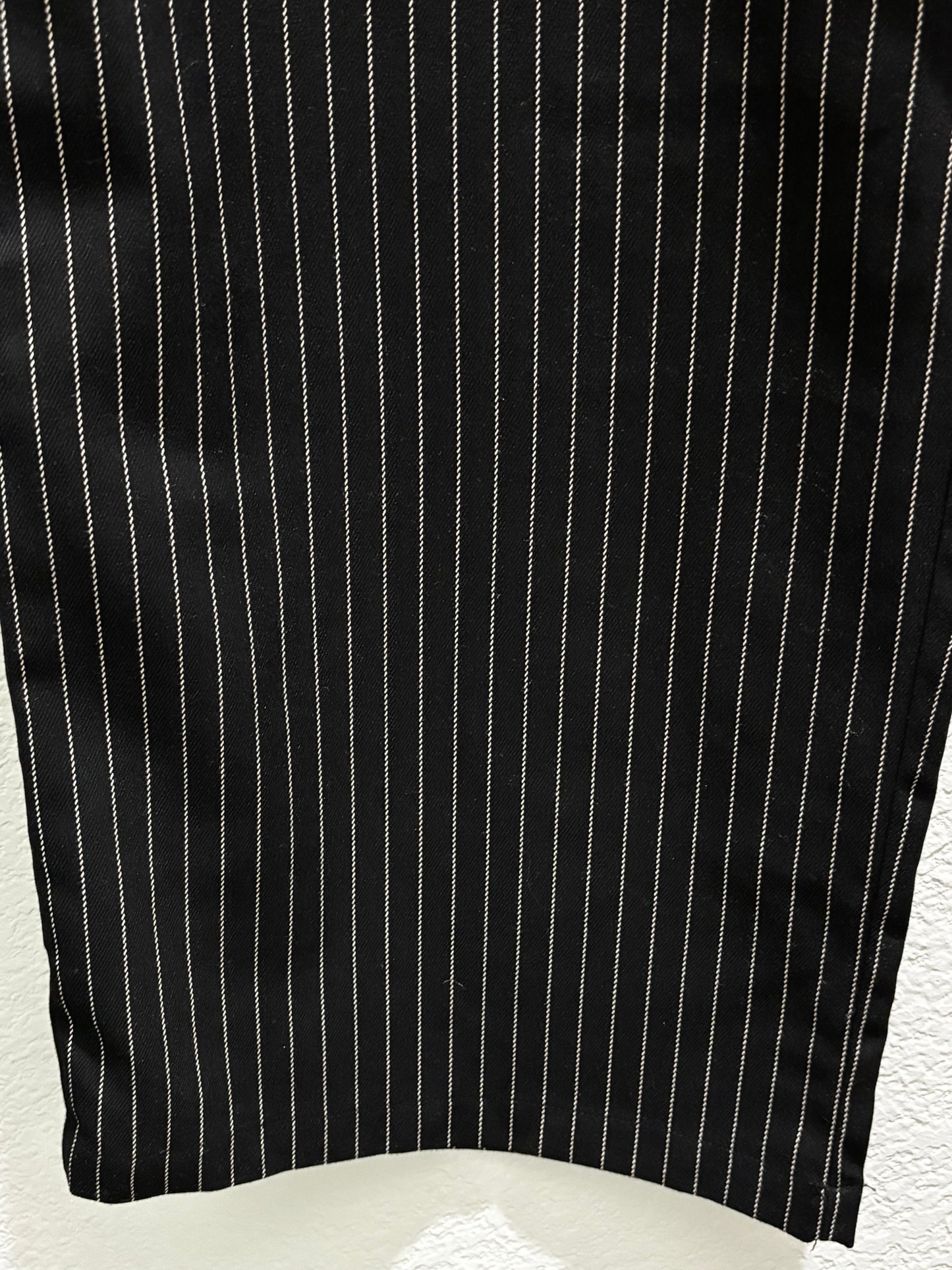 Prince Highway Women’s Black White Pinstriped Wide Leg Trousers size 20