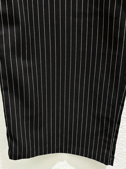 Prince Highway Women’s Black White Pinstriped Wide Leg Trousers size 20