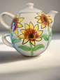Sunflower Design Ceramic Tea for one teapot