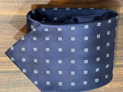 Nautica Blue Tie 100% Silk 58”
