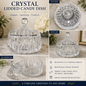 Crystal Lidded Candy Trinket Dish
