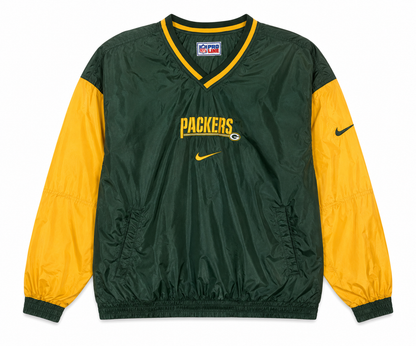 Nike Pro Line Vintage Green Bay Packers NFL Reversible Pullover - Size XL