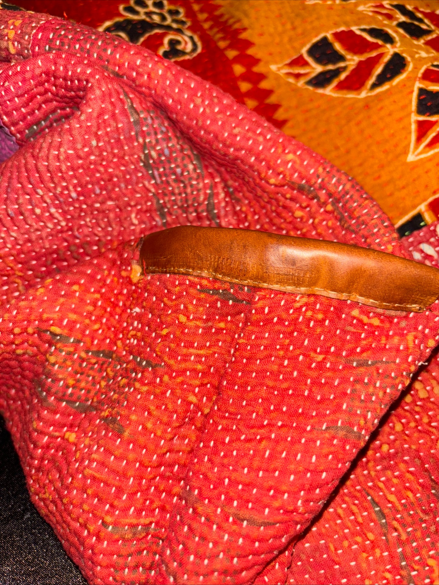 Will leather and Textile Tote with leather wallet Women’s