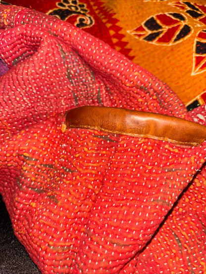 Will leather and Textile Tote with leather wallet Women’s