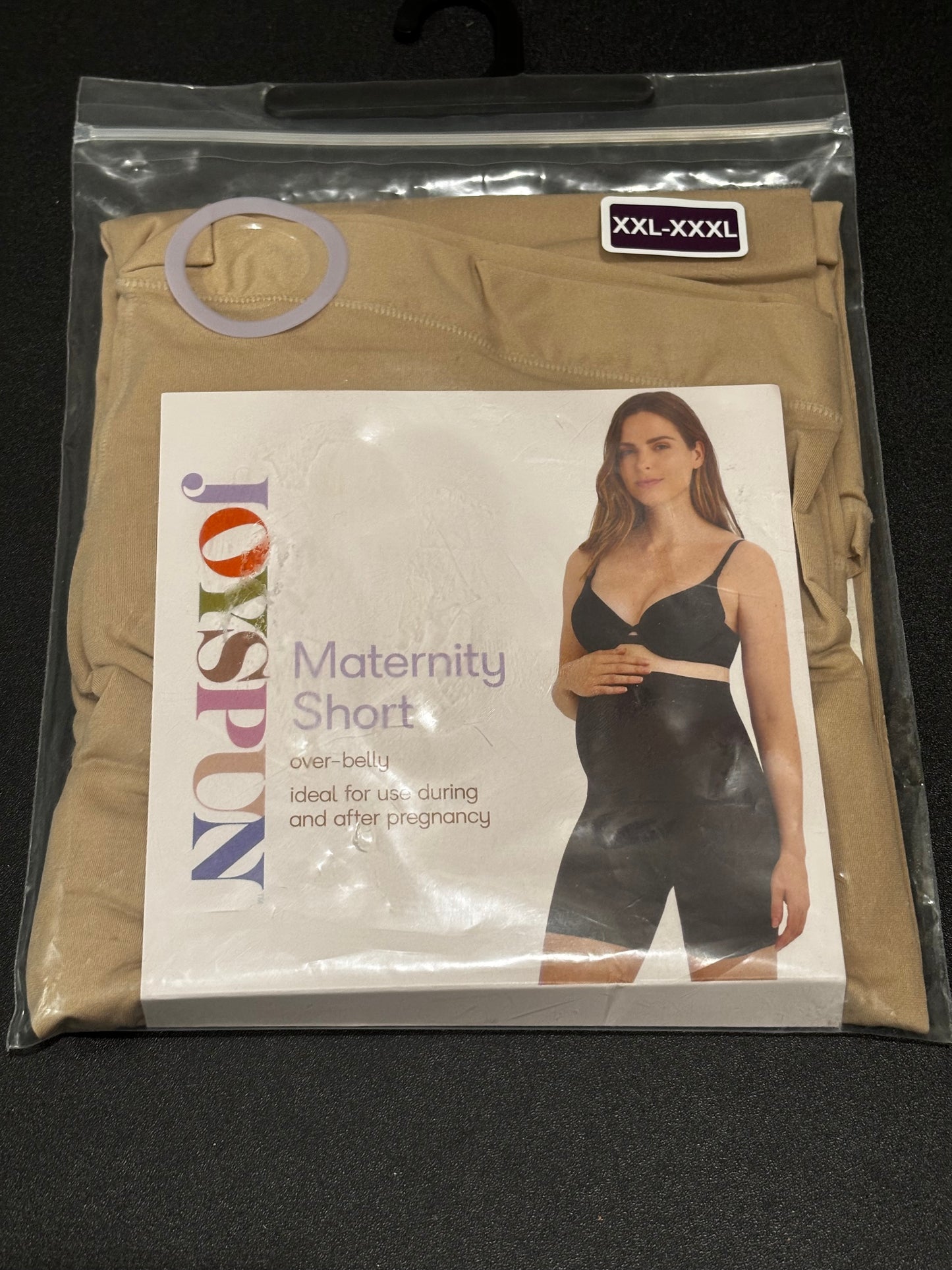 Joyspun Maternity Over Belly Short size 3X