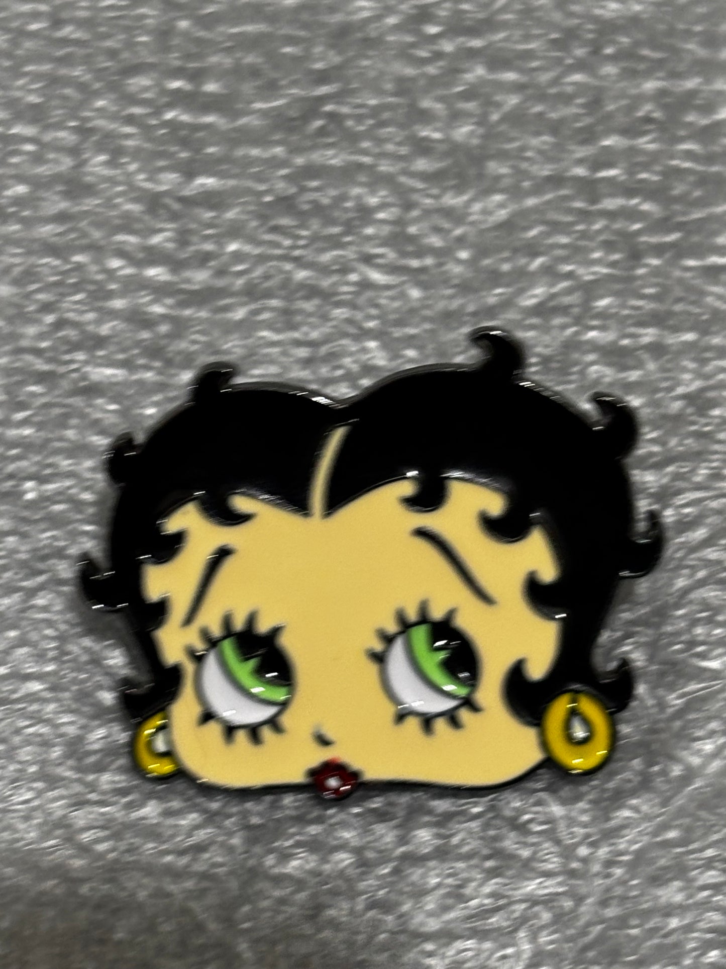 Betty Boo Socks and decorative brooch pin