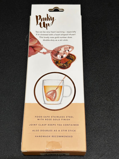 Pinky Up Rose Gold Tea Infuser