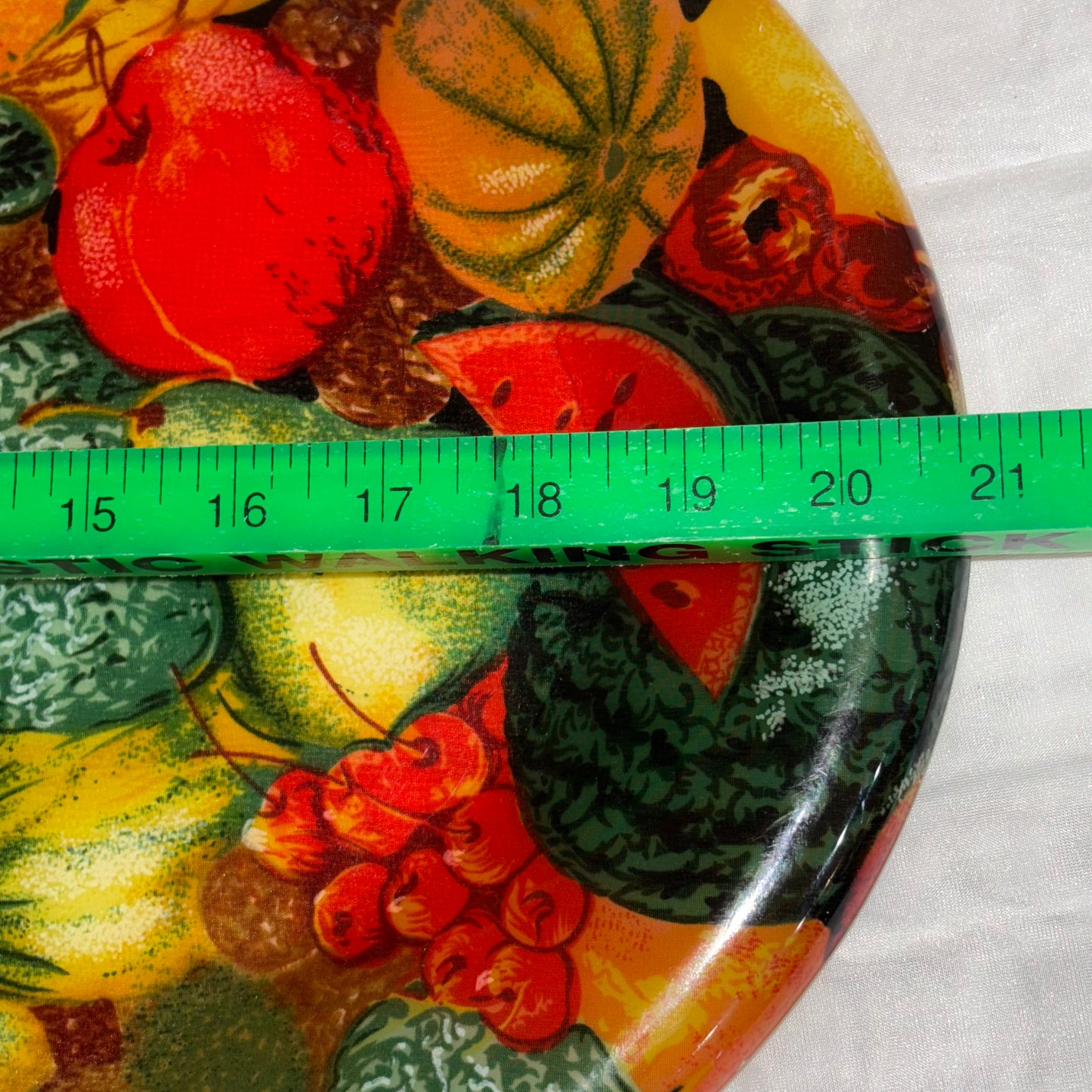 Platter fruit Vibrant Colorful 21x13