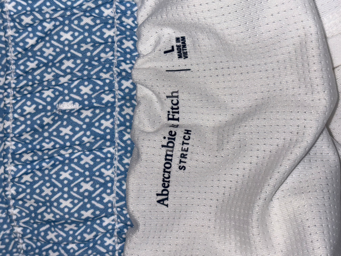Abercrombie and Fitch Blue Resort Shorts Men Size large