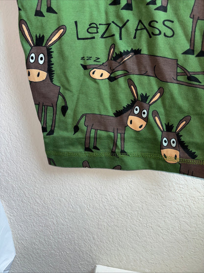 Lazy one lounge pants women’s “lazy ass” size xl NWT