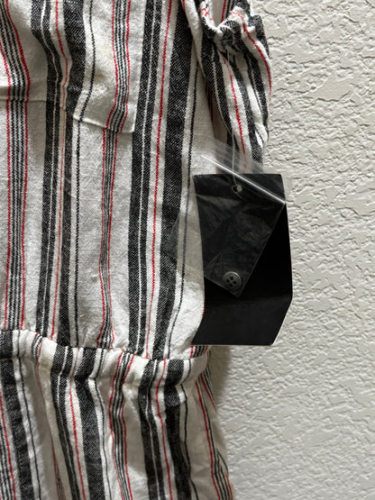 Kelly Renee Women’s Striped Romper Shorts size XL