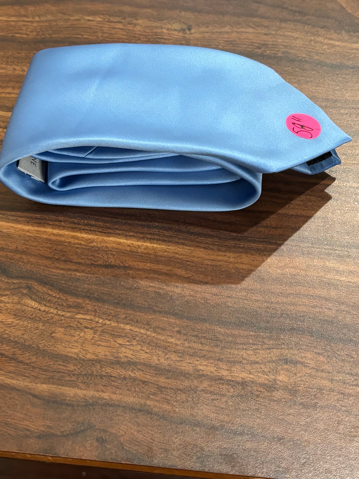 Geoffrey Beene Light Blue Tie 100% Polyester 58”
