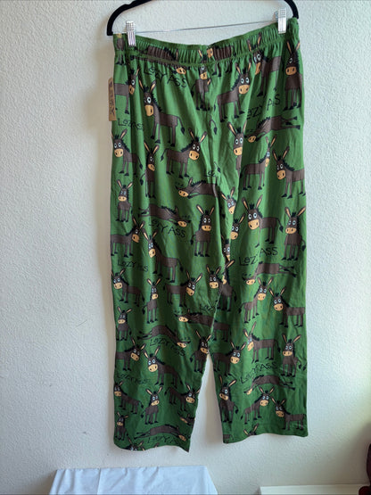 Lazy one lounge pants women’s “lazy ass” size xl NWT