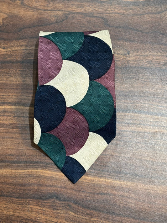 Bachrach Multi-Colored Tie 60” 100% Silk