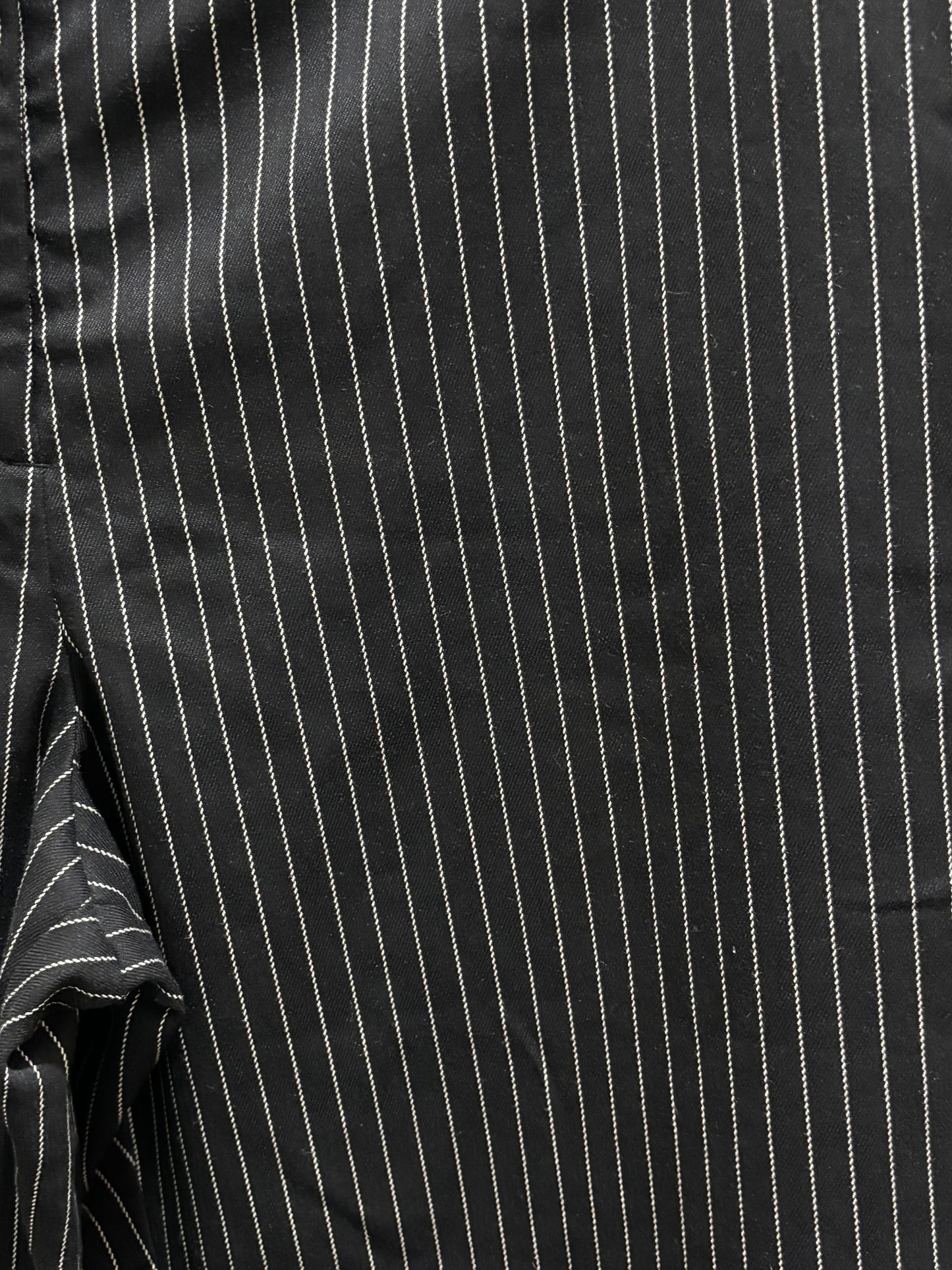 Prince Highway Women’s Black White Pinstriped Wide Leg Trousers size 20