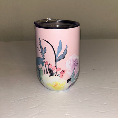 Pink Tumbler “Aged To Perfection “ 12oz NEW