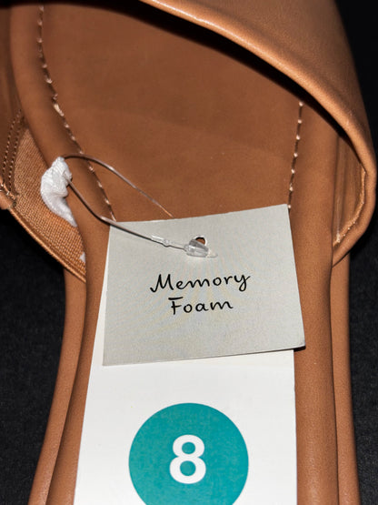 A new day tan wedge shoes Women’s size 8