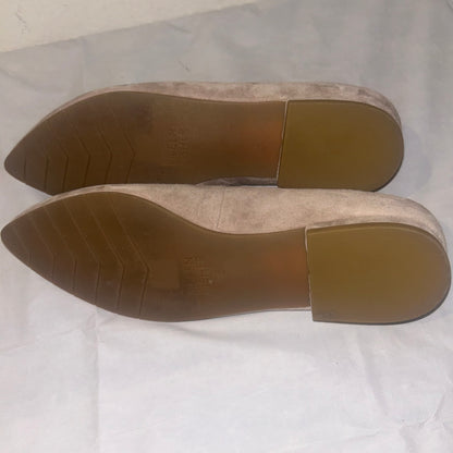 Eileen Fisher suede taupe flats women’s size 5 NWOT
