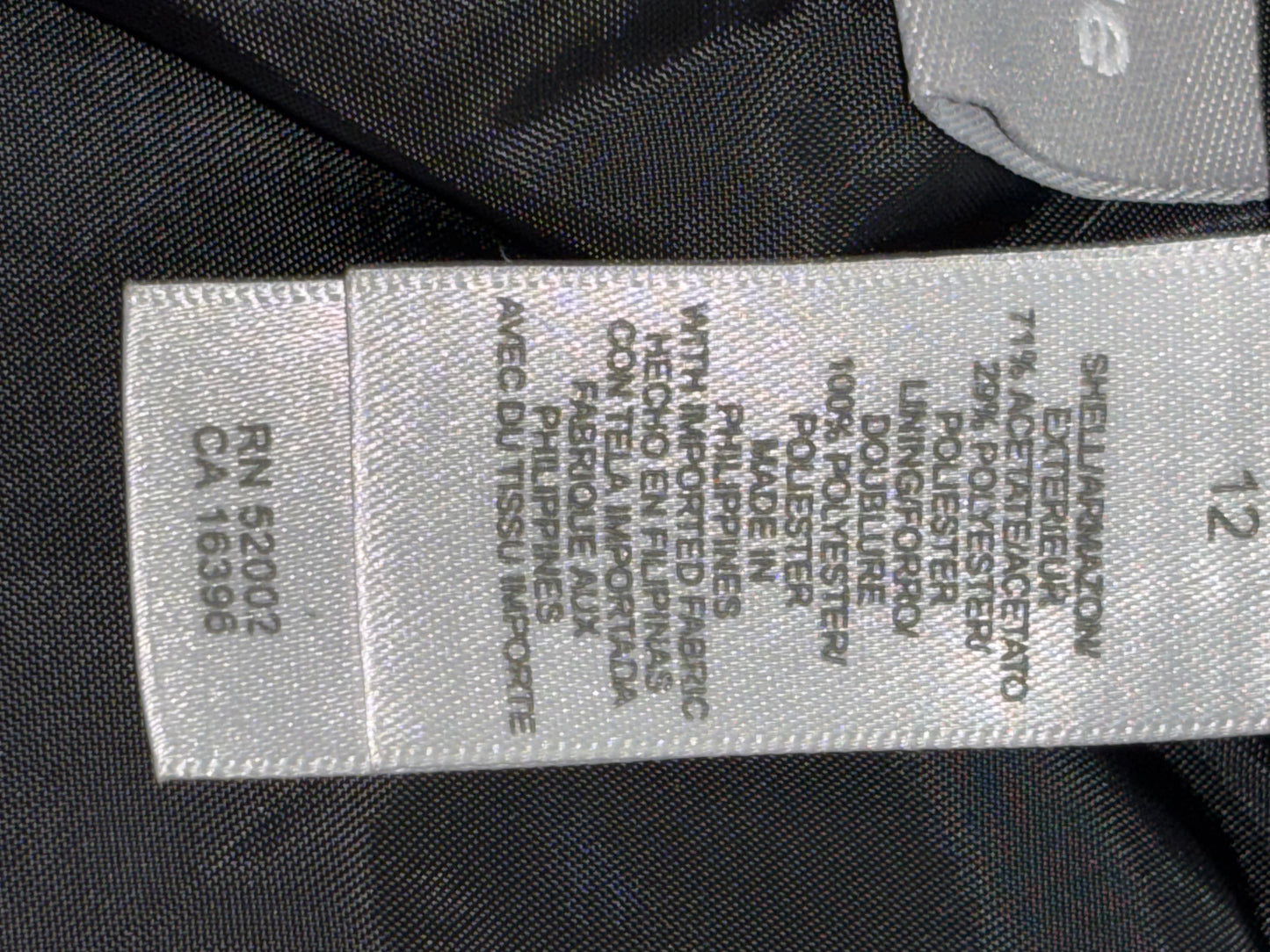 Liz Claiborne Black Dress Trousers Women’s size 12