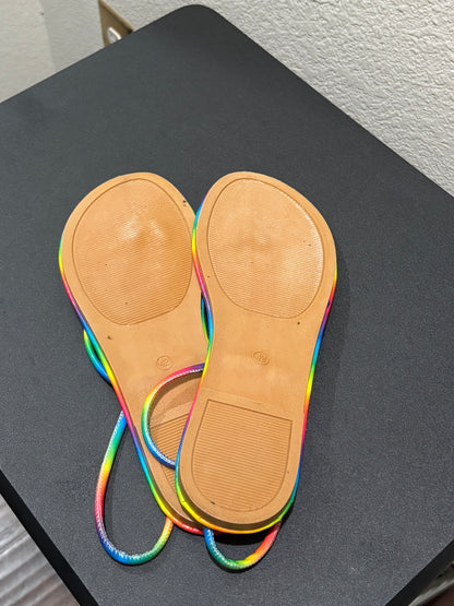 Rainbow Design Women’s Sandals size 42 (9-10)
