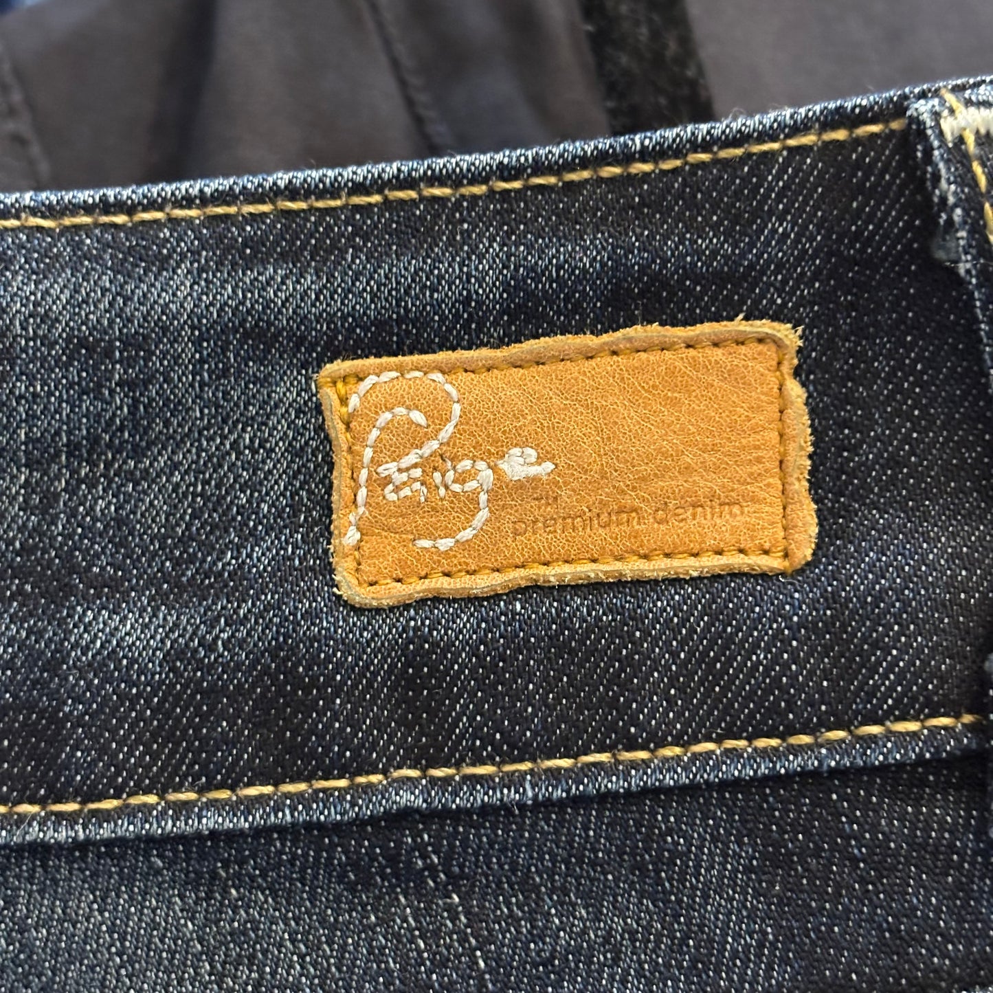 Paige women’s blue bootcut jeans, size 30