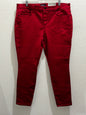 NYDJ Red Skinny Legging Denim Jeans Women’s size 18P