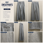 Gray Wide Leg Sweat Pants size Women’s medium by Fashion Nova