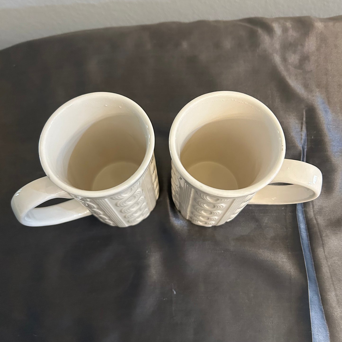 White Sweater Mug Set (2) 12oz