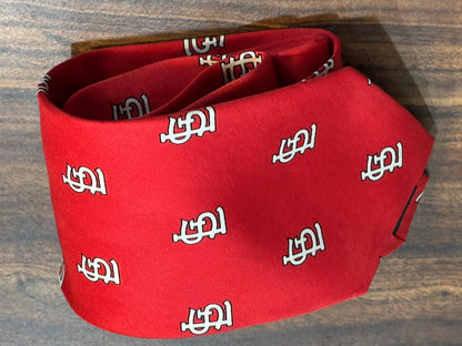 St. Louis Cardinals MLB Tie 58” 100% Silk