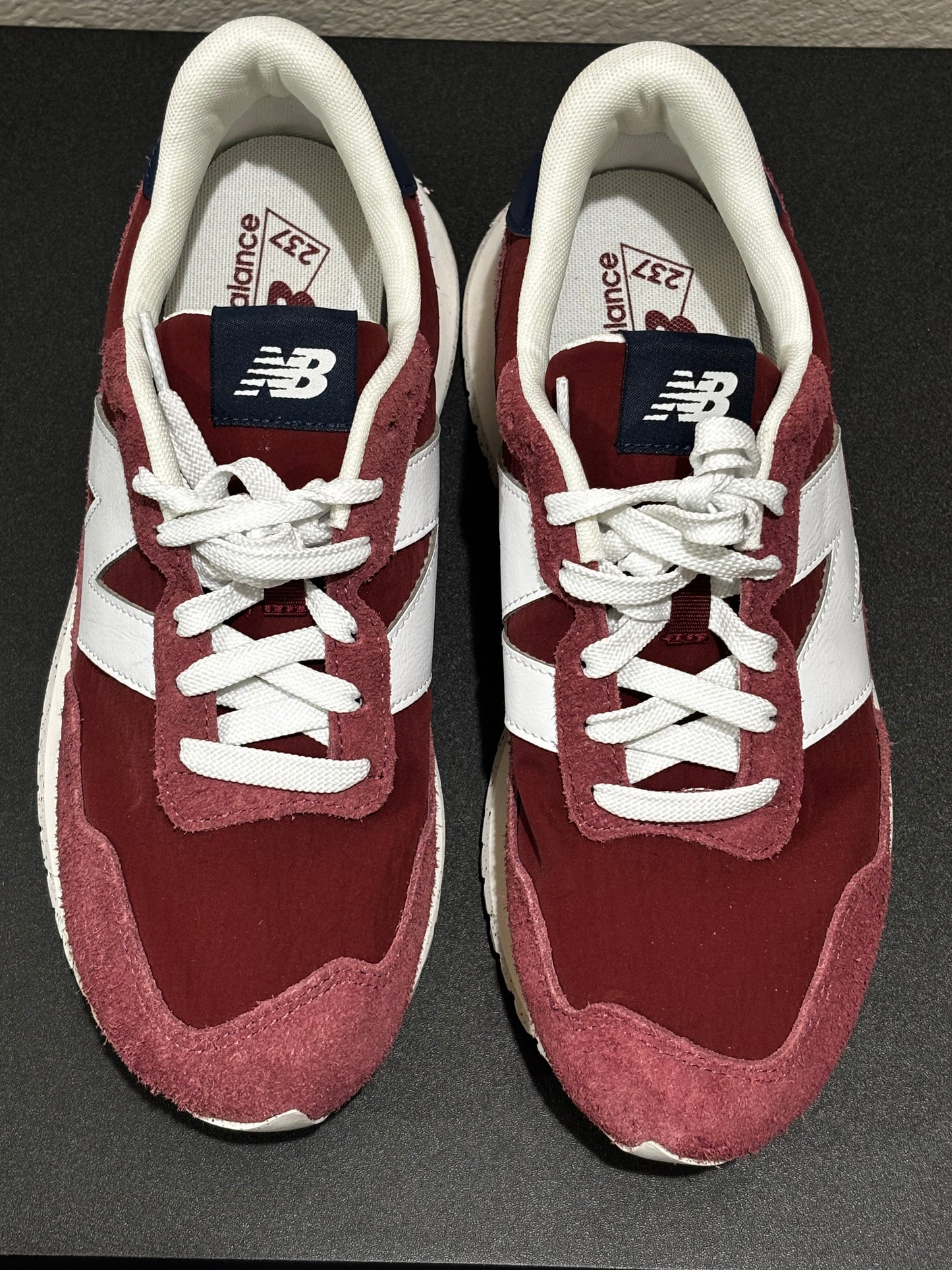 New Balance 237 Burgundy Sneakers size W8/ M9.5