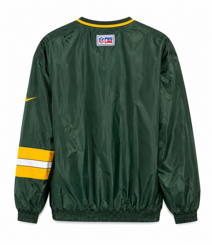 Nike Pro Line Vintage Green Bay Packers NFL Reversible Pullover - Size XL