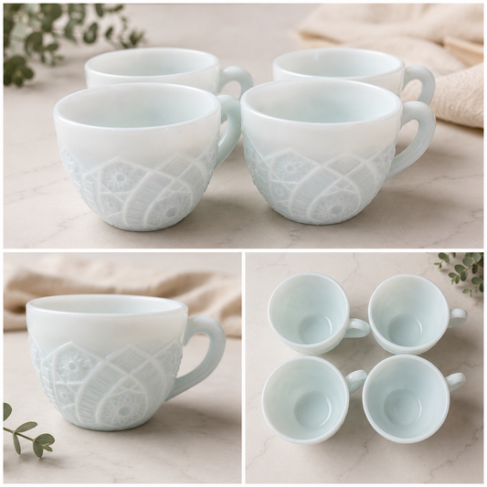 Fire King vintage tea/coffee cups set of 4