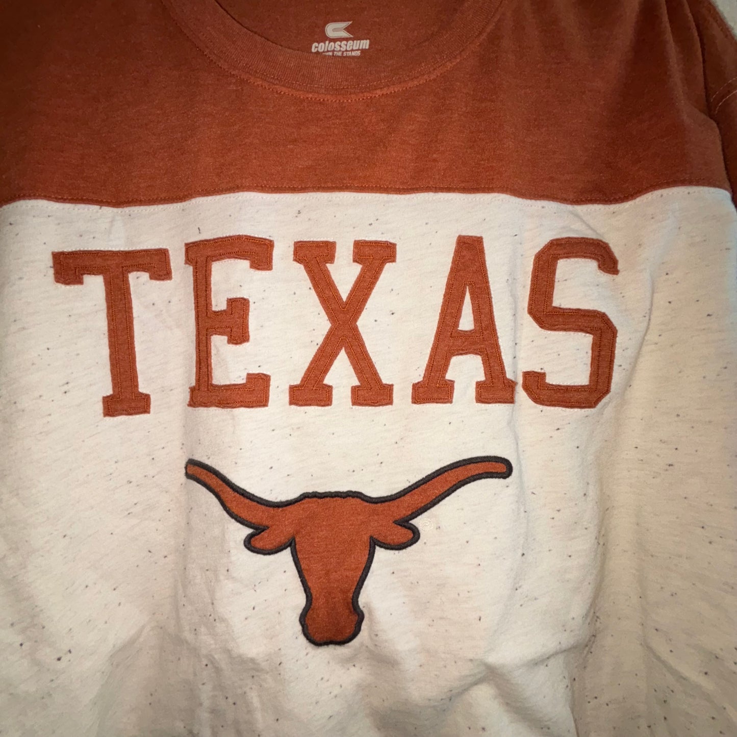 Texas Longhorns Orange & White Sweatshirt