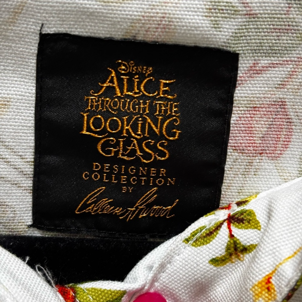Disney Alice through the Looking Glass designer collection Floral jacket by Colleen Atwood