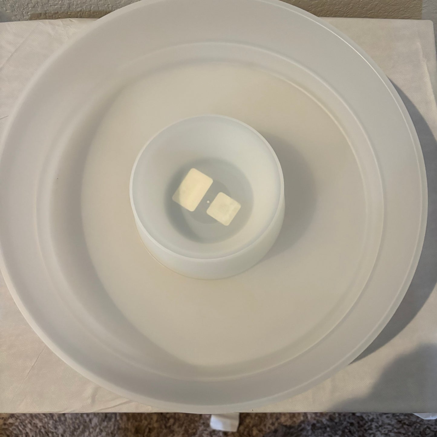 New Orleans Saints large chip/veggie and dip tray