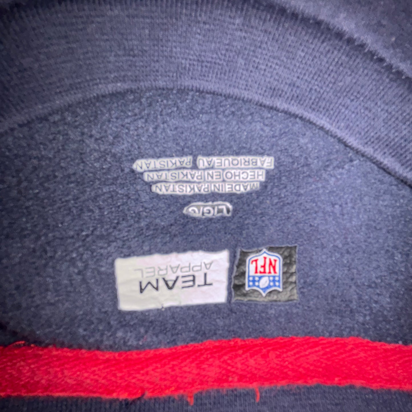 NFL Houston Texans Blue Sweatshirt size medium