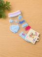 Girl Toddler Sheer accent socks