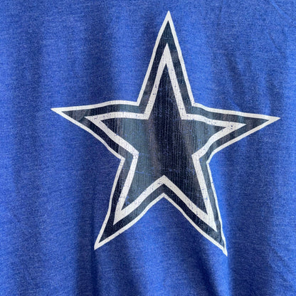 The Nike Tee NFL Dallas Cowboys Star Logo Large Blue Long Sleeve shirt